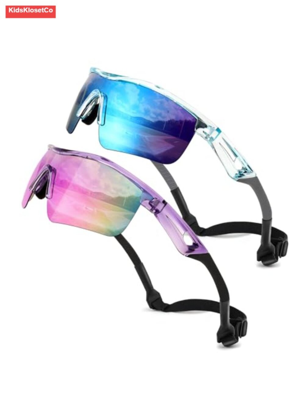 Kids Sports Sunglasses TR90 Frame Polarized UV400 Protection